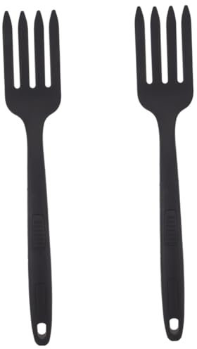 OKUMEYR 2piezas Tenedor De Cocina De Grande Para Pasta y Fideos Antiadherente y Para Cocinas Profesionales y Hogar