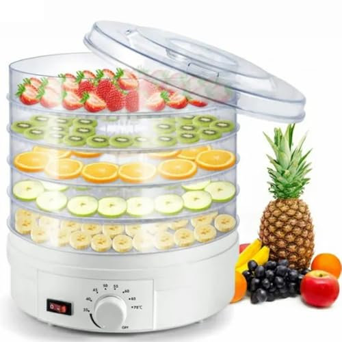 Déshydrateur de champignons de 350 watts, séchoir pour bonbons et collations, déshydrateur alimentaire avec minuterie numérique réglable et contrôle de la température, pour bœuf séché, fruits, viande