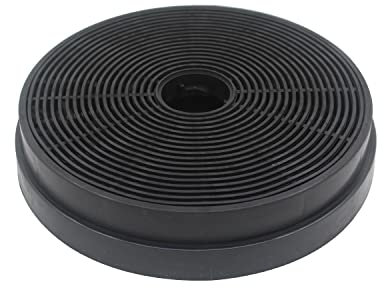 Activated Carbon Range Hood Filter for Kitchen Exhaust Charcoal Filters Cooker Hoods Round Mesh vent hood grease filter ventilator circle replacement for suction extractor hoods (175mm withhole 2pc)