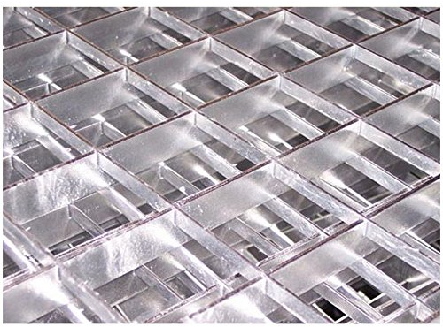 Gitterrost Einpressrost 1200 x 500 mm, MW 30x30, DIN 24537, verzinkt