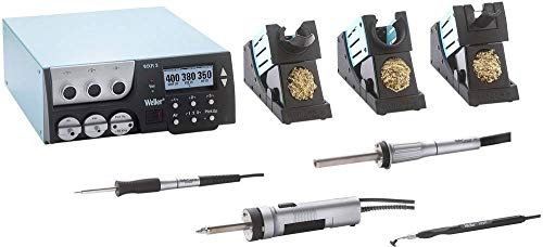 Weller T0053503699N 3-Channel Rework Station, 420 W, 10.75 x 9.25 x 4.02 inches / 27.3 x 23.5 x 10.2 cm