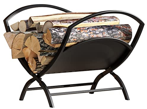 Fireplace Log Holder Folding Firewood Rack Indoor, Outdoor Firewood Rack,Stacking Rack,Storage Rack for Firewood by Fire Beauty