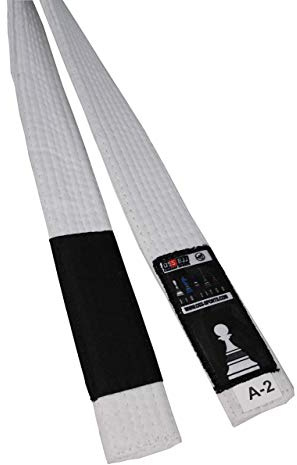 OSS Combat Sports BJJ Belt - Cinturón brasileño de Jiu Jitsu - Cinturón brasileño de Jiu-Jitsu aprobado por la IBJJF para adultos, 100% algodón, para un diseño duradero y ligero, cinturones listos