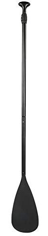 Keenso Pagaie, pagaie Extensible Noire Amovible, Planche à pagaie Stand Up Rame, Type T antidérapant, pour Kayak de Bateau de Surf