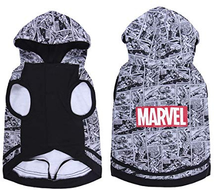 CERDÁ LIFE'S LITTLE MOMENTS - Forfanpets Marvel Helden Hundekleidung - Pullover Hund mit Offizieller Lizenz s