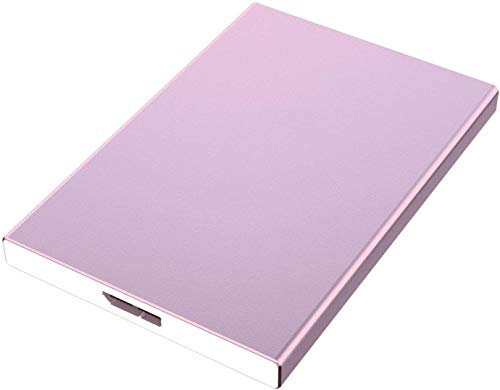 Disque dur externe HDD 750 Go/500 Go/320 Go, USB 3.0 portable de sauvegarde pour PC, ordinateur de bureau, ordinateur portable, Xbox One, PS4, MacBook, Smart TV (320 Go, Rose)