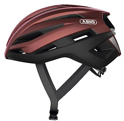 ABUS Rennradhelm StormChaser - Leichter und komfortabler Fahrradhelm für professionellen Radsport für Damen und Herren - Rot (bloodmoon red), Größe L