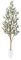 Fopamtri Olivier Artificiel 180cm Plantes Artificielles Interieur en Pot Fausse Plante Verte Décoration avec Fruits pour Maison Chambre Salon Balcon Cour Jardin (1 Pack)