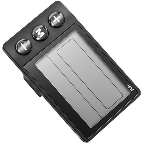 Hsthe Sea Vélo électrique Écran LCD 24 V 36 V 48 V E-Bike Affichage Compteur Panneau de Commande Grand écran IP65 Étanche pour Le Remplacement de vélos électriques