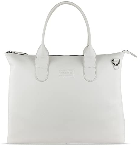 bugatti Elsa Shopper aus Leder, Damenhandtasche für Business, Arbeit oder Einkauf