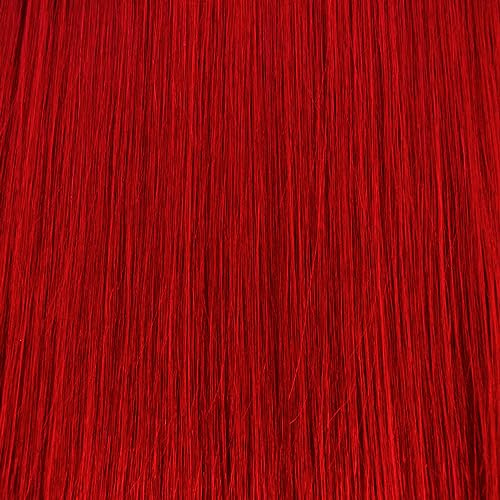 GLOBAL EXTEND® Bonding-Extensions I 100% Echthaar I Double Drawn | Verschiedene Längen I Wiederverwendbar I Vielseitigkeit im Styling I Breite Farbauswahl (45 cm, rot)