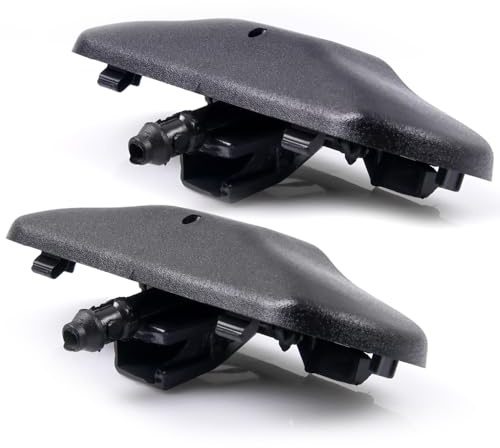 ROBUST 2x Waschwasserdüse Scheibenreinigung für Seat Alhambra Ateca Skoad Fabia Kodiaq Superb Yeti Volkswagen Amarok Arteon Beetle Caddy Mk3 Golf Tiguan 1T0955985 5M0955985C 5M0955985A