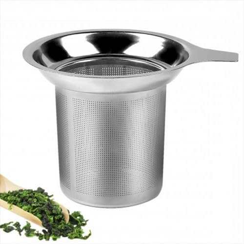 Filtre à Thé, Passoire à Thé en Vrac, Réutilisable Infuseur Thé en 304 Acier Inoxydable, Infuseur Thé, pour Théière, Mug, Tasse, Bouteille