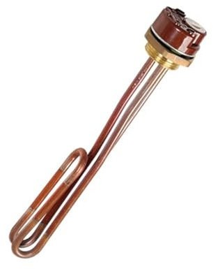 LVSELINGI DN32 Copper Heating Element With Thermostat 220V 3KW Fold Back Type Temperature Controller Immersion Water Heater Cheerfully