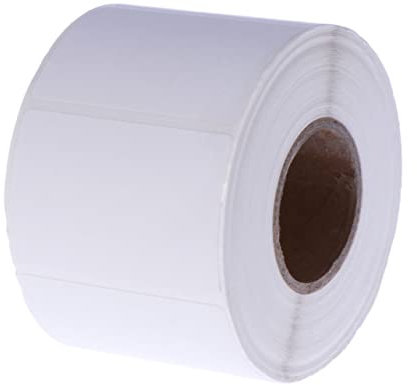 OFFSCH Thermoetiketten Selbstklebendes Thermopapier Wasserfest Und Ölbeständig Blankoaufkleber Für Drucker Ohne Thermotransferband Beschreibbar Mit Kugelschreiber Und Stift