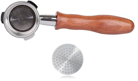 CAPFEI 51mm Bottomless Portafilter 3 Ears Compatible with CASABREWS Espresso Machine CM5418, 3700Essential, Mr. Coffee Espresso and Cappuccino Machine (Bonus puck screen 51mm)