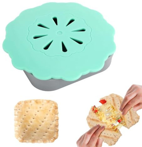 Sandwichera, cortadora y selladora de sándwiches,Moldes para pasteles de corte sándwich, herramientas de bolsillo para prensa de galletas - Molde para tostadas, molde para sándwich, prensa de pan anti