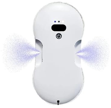 JHXHFJXZ Robot lavavetri elettrico automatico a due vie con grande aspirazione for la pulizia di finestre in vetro for edifici alti per vetri senza aloni