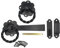 Keypak Twisted Ring Gate Latch for Wooden Garden & Shed Doors, Black Catch Set – Powder Coated External Door Lock
