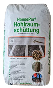 Sac de 50 l d'argile expansée - Isolation sèche - 8-16 mm - Grain de 50 l - Avec isolation acoustique - Sac de 50 l