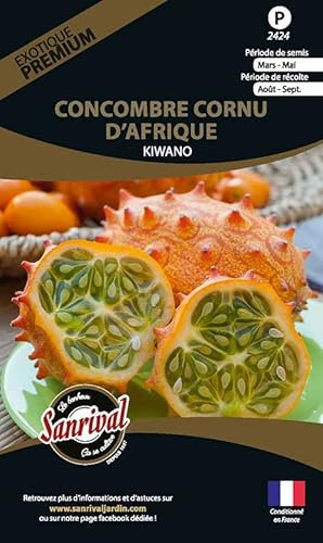 Graines potagères Premium Concombre Cornu d'Afrique