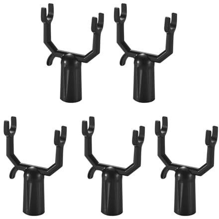 5 clip per piante in lega di alluminio, stabilizzatori per rami resistenti per alberi da frutto e arbusti, installazione senza attrezzi, pali per piante resistenti