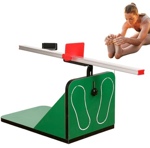 Testeur de Flexion Assis – Instrument de Mesure précis de la Condition Physique avec échelle | Entraîneur de flexibilité ligamentaire, indicateur de portée du Corps, Outil d'examen Physique pour