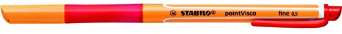 Tintenroller - STABILO pointVisco - Einzelstift - rot