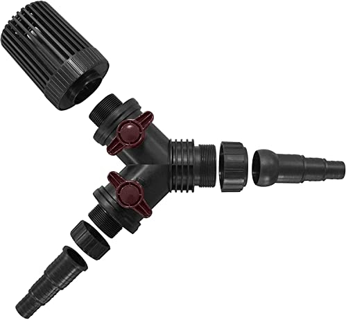 OSAGA 3 Wege Y-Verteiler für Teichpumpen und Schläuche