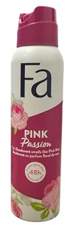 FA Deospray Pink Passion Duft der Pinken Rose, 6er Pack (6 x 150 ml)
