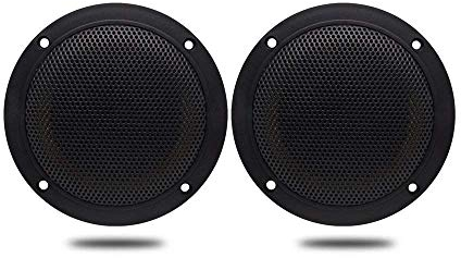 160 Watt 2 Wege, Schwarz Marine Boot Wasserdicht Lautsprecher Motorrad Spa Raum UTV ATV RV Auto Golf Cart