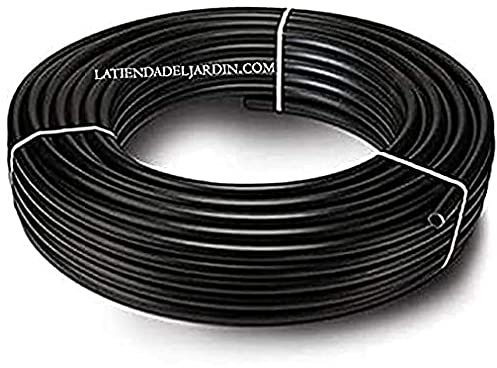 Suinga Tuyau en polyéthylène 25 mm | Tubo agricole 25 mm 6 bar 25 mètres | Tuyau d'irrigation, noir