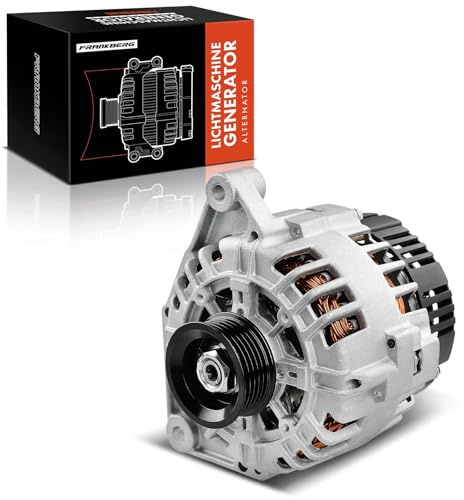 Frankberg Alternator Lichtmaschine Generator Kompatibel mit A4 1.6L 1.8L 1998-2000 A6 1.8L 1998-2005 P.a.s.s.a.t 1.6L-2.0L 1998-2005 P.a.s.s.a.t Variant Superb I Replace# 0124515024