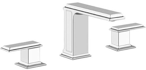 Gessi Eleganza, Drei-Loch-Waschtisch-Armatur, 3/8-Flex-Schlauch, ohne Ablaufgarnitur, 46011, Farbe: Finox Optik