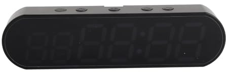 Marhynchus Gym-Timer, Multifunktional, 1000 MAh, USB, Fitness-Sport, Intervall-Workout-Timer, Wecker für Boxen, HIIT-Fitness, Schwarz