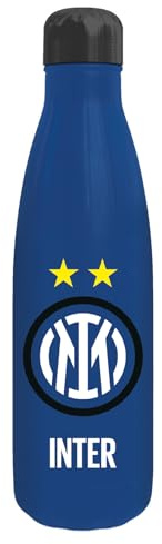 Seven Borraccia Termica Inter, Nero Azzurro, 0,5 Litri, Borraccia Scuola e Tempo Libero, Bambino