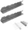 Paquete de 2 Soportes para brochetas de Kebab,Soporte de Acero Inoxidable,Soporte de Metal para Pinchos de Barbacoa,Accesorios de Parrilla,Soporte de Acero Inoxidable