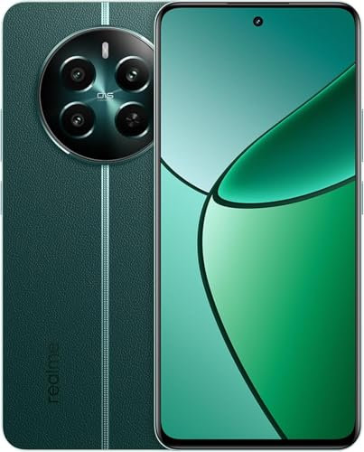 realme 12+ 5G Smartphone, fotocamera 50MP LYT-600 OIS, processore Dimensity 7050, display Curve 120Hz, doppia scheda SIM, 12 + 512GB, Verde(Senza Caricabatterie)