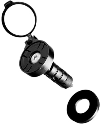 Bike Rear View Mirrors - Bar End Mirror Mirrors, 360 Degree Adjustable Bar End Mirrors, Wide Angle Safety Mirrors, Safety Mirror for V