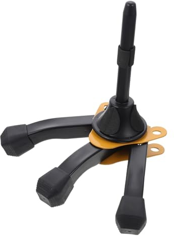 GALPADA Supporto per Flauto e Clarinetto Treppiede Portatile in Ferro Stand Robusto e Pieghevole con Liscio Base Stabile per Strumenti Fiato Facile da Trasportare e Conservare
