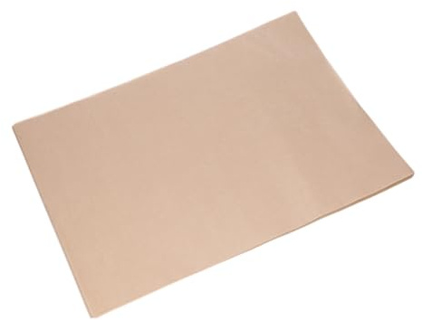 BESPORTBLE 100 pièces Papier Cuisson Silicone Antiadhésif Prédécoupées pour Barbecue Four Friteuse Air Fryer Pâtisserie Cuisson