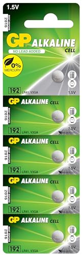 GP Batteries GP192F / LR41 Pile Bouton LR 41 alcaline(s) 1.5 V 5 pc(s)