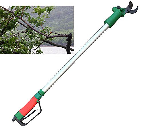 NEWTRY Tijeras de poda de aire neumático, alargadas, extensibles, árbol frutal, rama gruesa, herramienta de corte de jardinería, tijeras de rama de tungsteno (3 m)