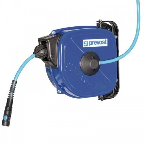Prevost Schlauchaufroller Ref. DRF 1010ES, Blau, Wandmontage