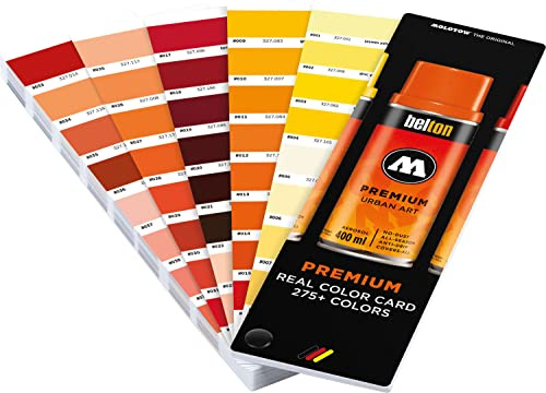 Molotow Premium 275+ Real Colour Card