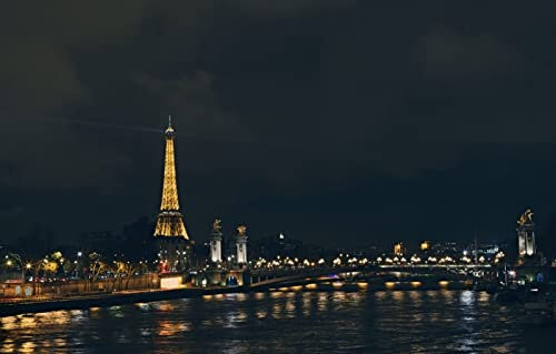 LHJOYSP Puzzle jährige 3D Puzzle 1000 Teile Eiffelturm-Tour in Paris, Frankreich 75x50cm