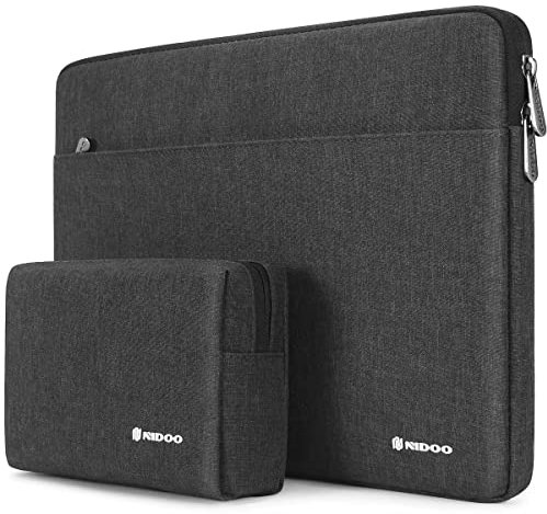 NIDOO Funda protectora de 17,3 pulgadas para portátil con bolsa de accesorios para Lenovo Legion 5 Y540 / Acer Chromebook 317 / HP Gaming Pavilion 17 470 / Dell MSI, gris oscuro