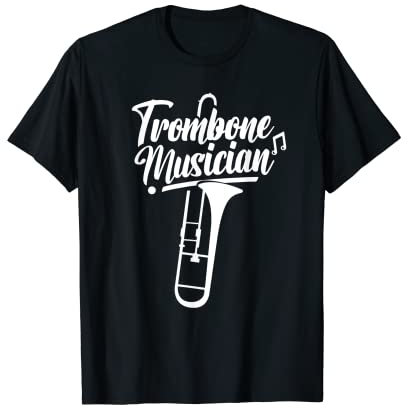 Posaunen-Musiker Posaunenspieler Posaunist Posaune T-Shirt
