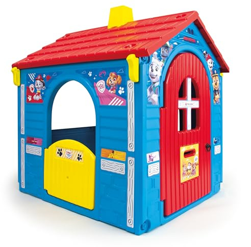 Casita Infantil de Jardín Patrulla Canina – Casa de Juguete para Niños 3 Años 4 Años 5 Años Paw Patrol con Puerta + Ventanas y Detalles Realistas – INJUSA