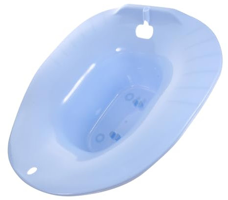 Healeved Sitzbadewanne Mit Anti-überlaufschutz Und Rutschfestem Boden Sitzbad Für Toilette Geeignet Für Schwangere Postoperative Pflege Hämorrhoidenbehandlung Und Tägliche Hygiene